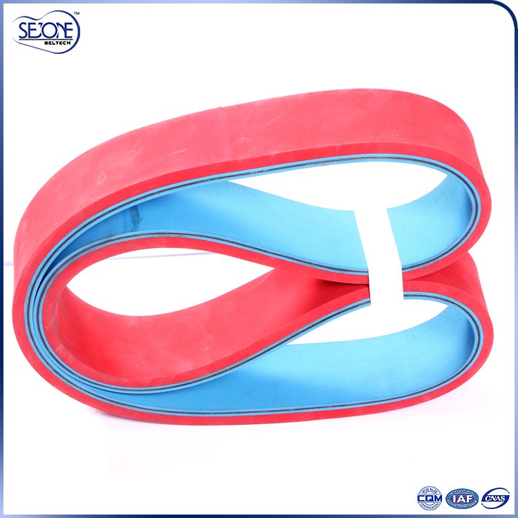 4.0+4.0mm Thickness Flat Transmission Belt for Printing Industry