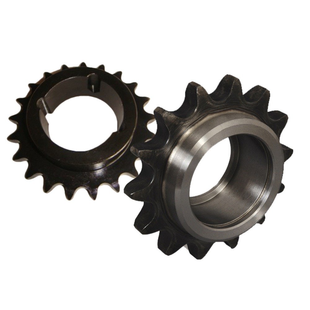 Power Transmission System Single Row Sprockets Teeth Hardened Roller Chain Wheel Sprocket
