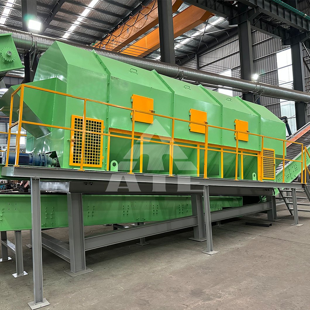Full Auto Line Household City Garbage Sorting Line Waste Garbage Recycling Sorting Machine