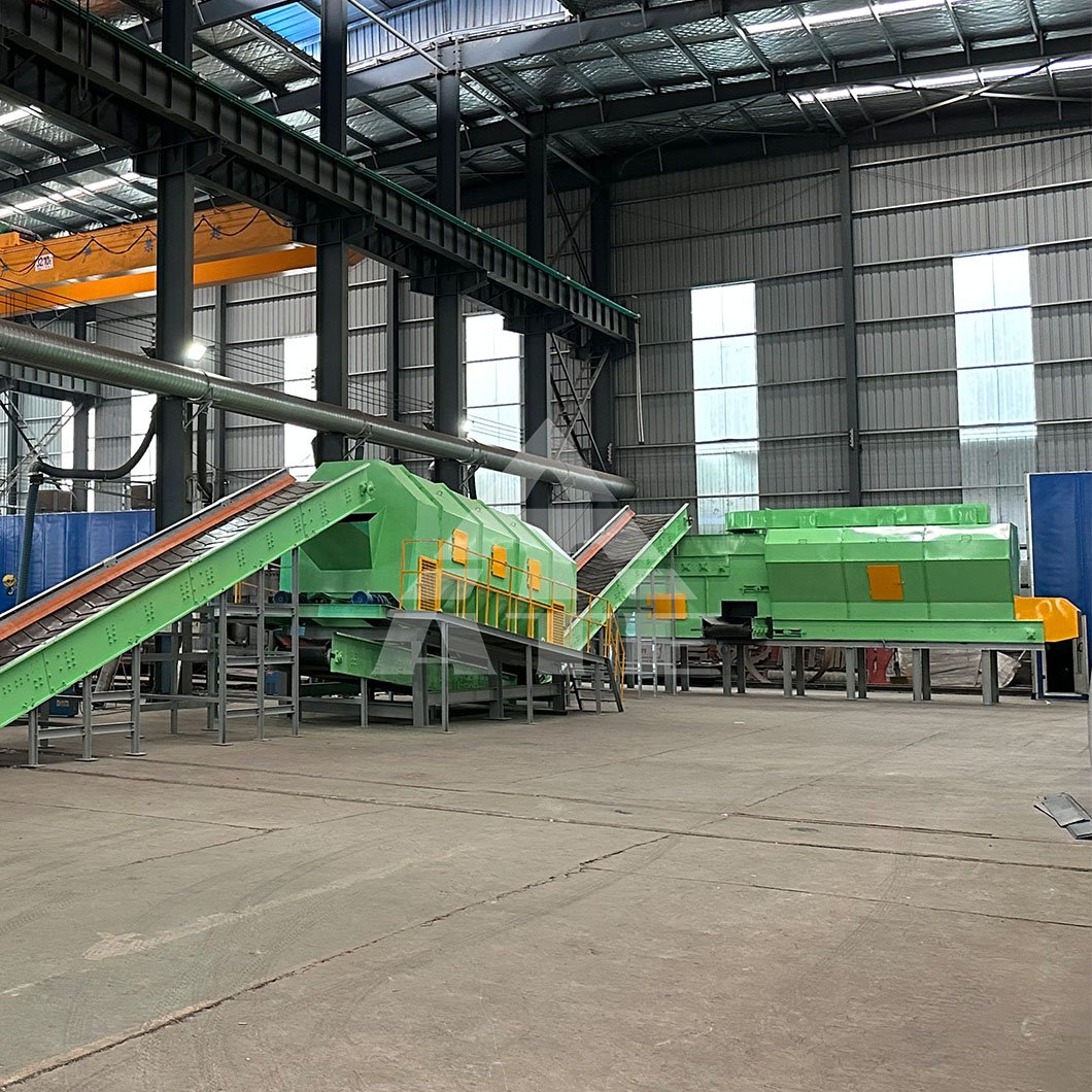 Full Auto Line Household City Garbage Sorting Line Waste Garbage Recycling Sorting Machine