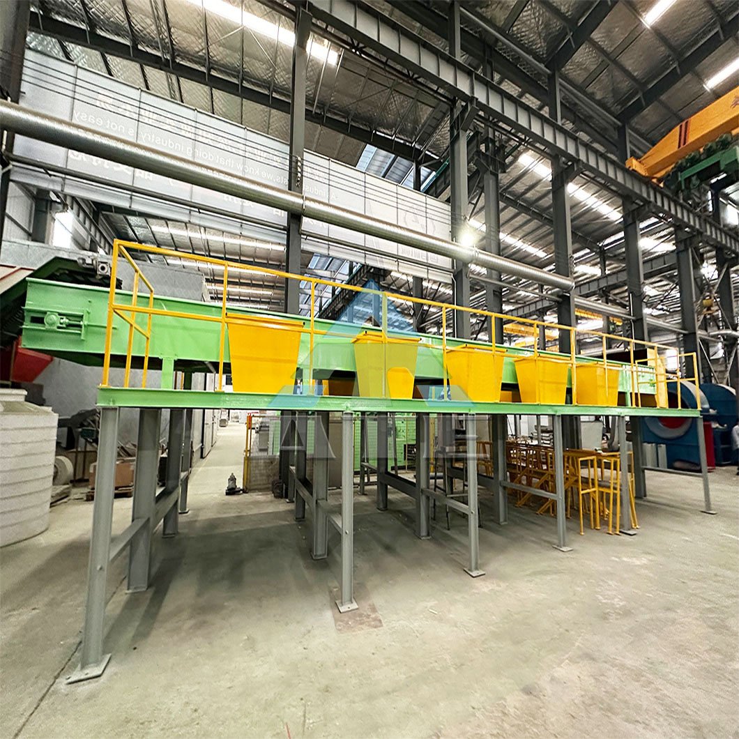 Full Auto Line Household City Garbage Sorting Line Waste Garbage Recycling Sorting Machine