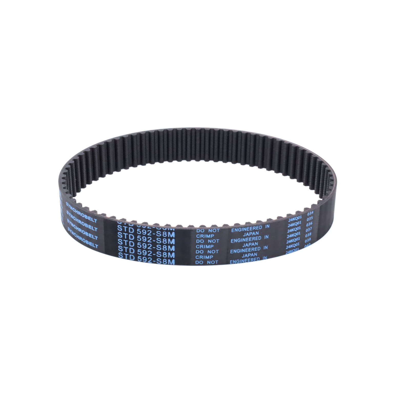 Wear resistance HTD STD RPP timing belts S8M length 591mm neoprene rubber transmission belts