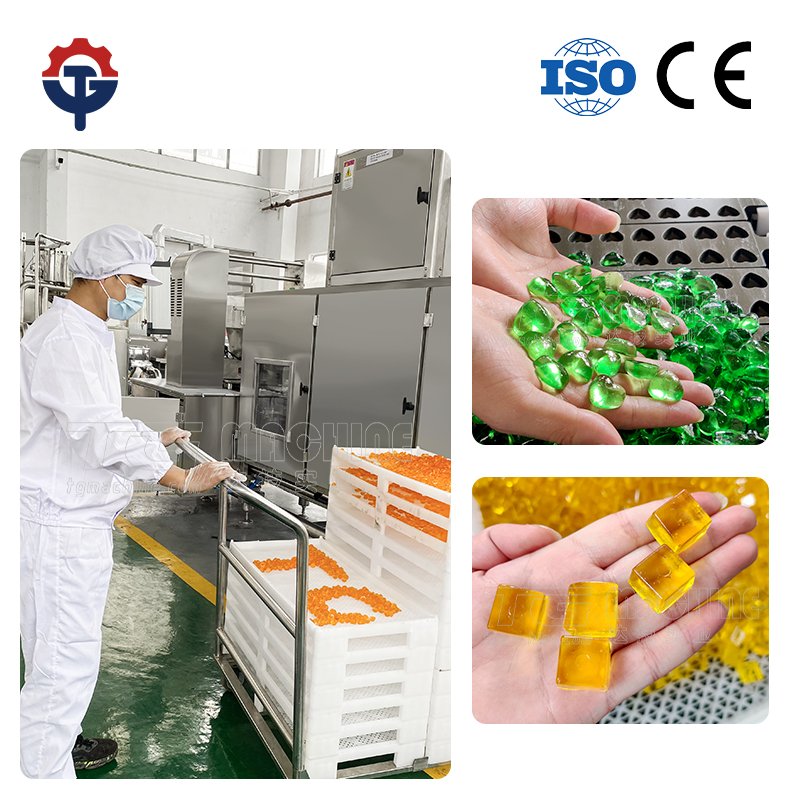 Full Auto Starch Sweet and Soft Jelly Candy Depositing Equipment for Sale