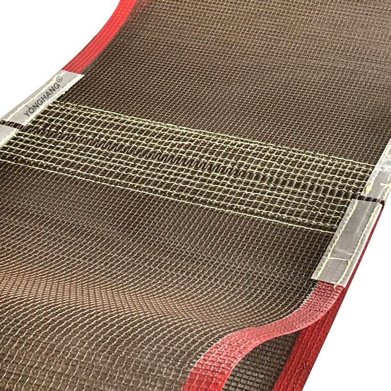 Yonghangbelt 10 year production experience high temperature food grade mesh tefloning belts