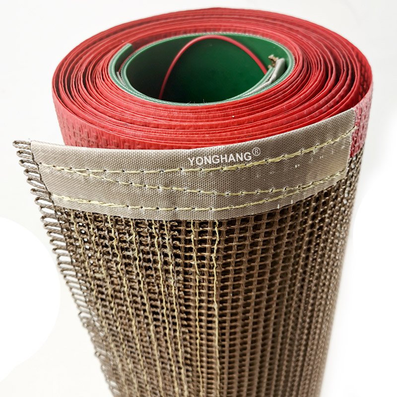 Yonghangbelt 10 year production experience high temperature food grade mesh tefloning belts