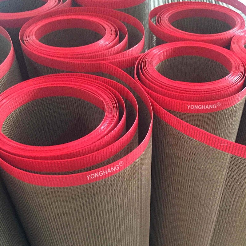 Yonghangbelt 10 year production experience high temperature food grade mesh tefloning belts
