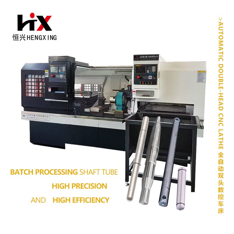 High-accuracy Single Sliding Head and Flat Bed Cnc Turning Lathes For threads cutting drilling