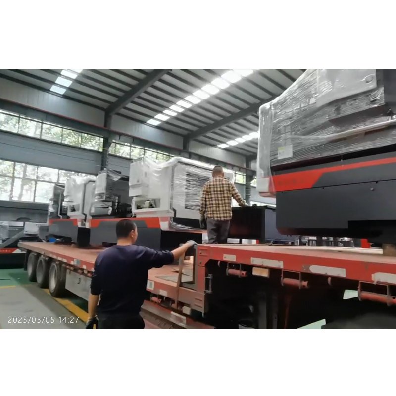 High-accuracy Single Sliding Head and Flat Bed Cnc Turning Lathes For threads cutting drilling