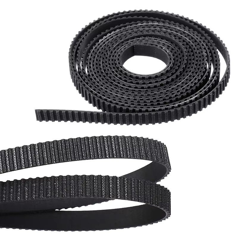 Models T10 Open Rubber PU Transmission Timing Belt for Industrial Machinery