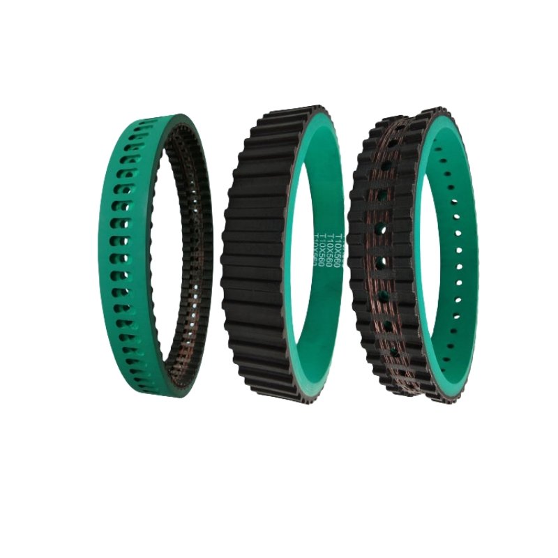 Bando T10 Thickened green rubber Punching Synchronous Belt Packaging Machine Film Pulling Industrial Machine Transmission Belt