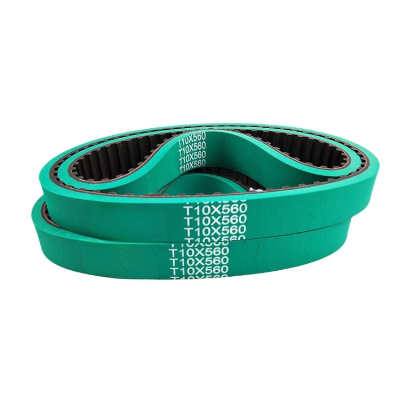 Bando T10 Thickened green rubber Punching Synchronous Belt Packaging Machine Film Pulling Industrial Machine Transmission Belt