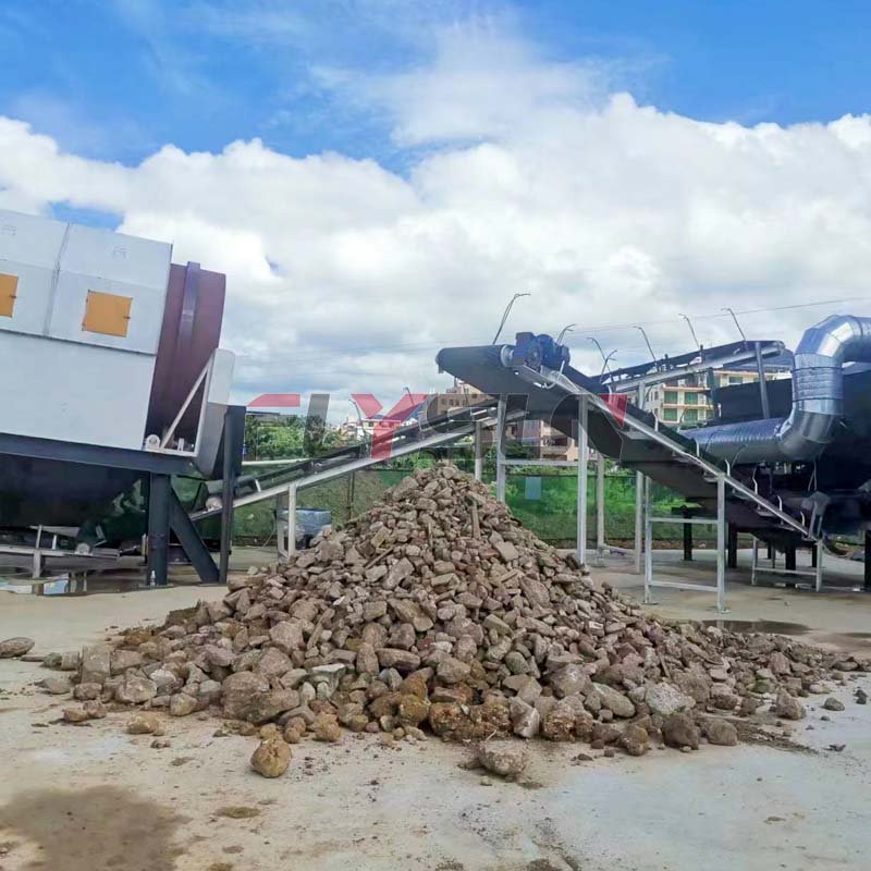 150-200 Tons Per Day Ballistic Separator for Msw Waste Sorting Machine
