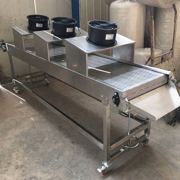 LIANGZO Portable Premium Durable Material Slat Chain Sorting Flexible Conveyor for Food Industry