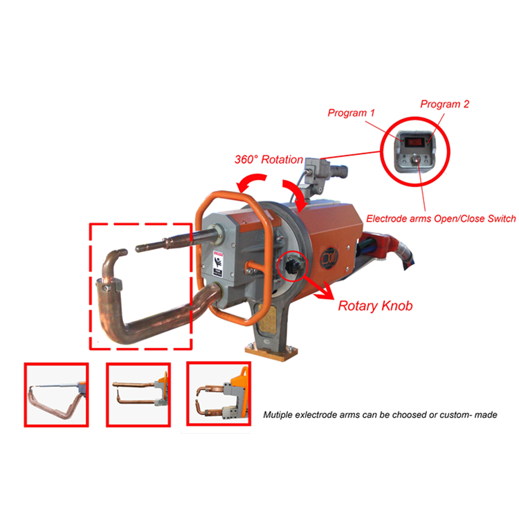 Soldadora Portatil Por Puntos Soldador De Punto Hdn3000 Handheld Doubleside Manual Portable Spot Welder Electronic