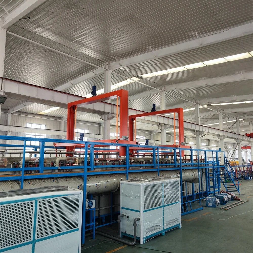 Tongda Electroplating Line for Sale Semi Full Automatic Small Copper Plating Machine