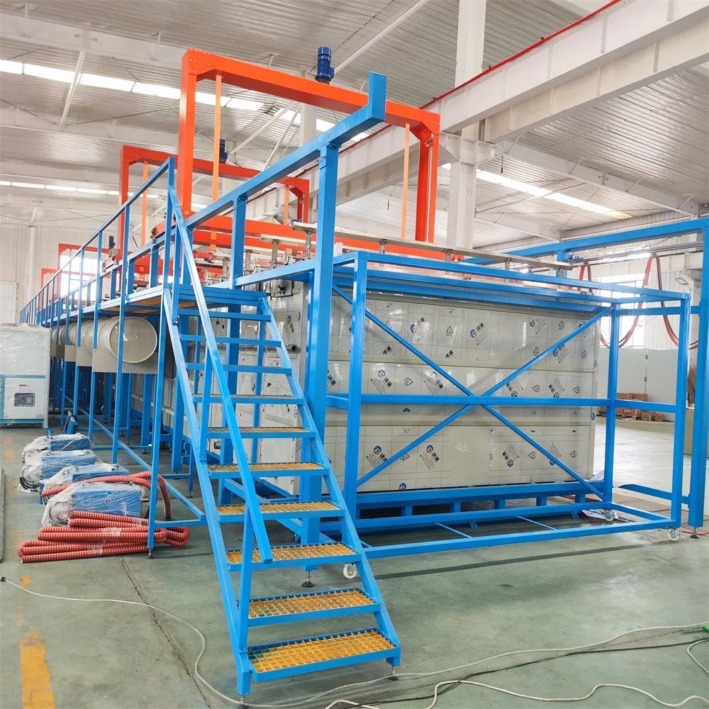 Tongda Electroplating Line for Sale Semi Full Automatic Small Copper Plating Machine