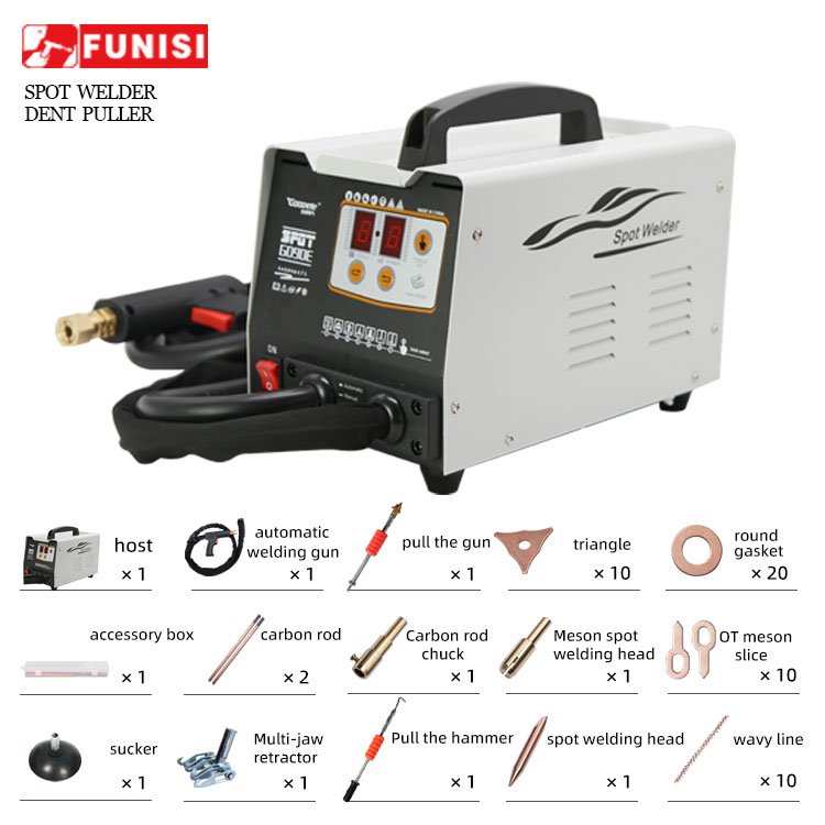 FUNISI Steel Metal Body Repair Equipment Steel Dent Puller Car Body Dent Puller/auto Repair Machine / Vehicle Tools 90E