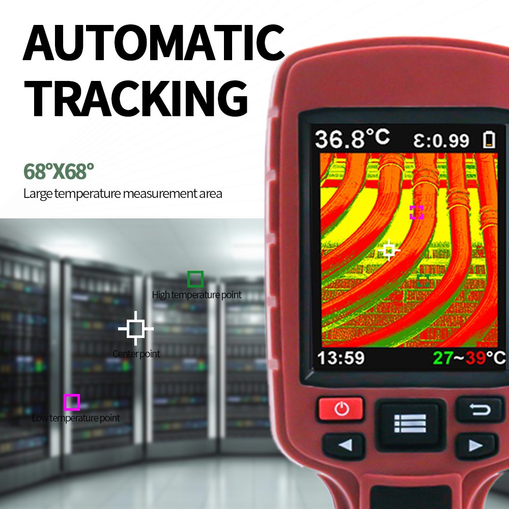 Thermal Imaging Camera JD109 Thermal Insulation Pipeline Temperature Measurement Detection