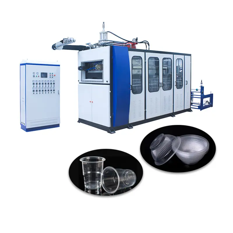 Disposable Foam Plastic Take Out Container Biodegradable Boxes PET Food Storage Containers Takeaway Packaging Making Machine