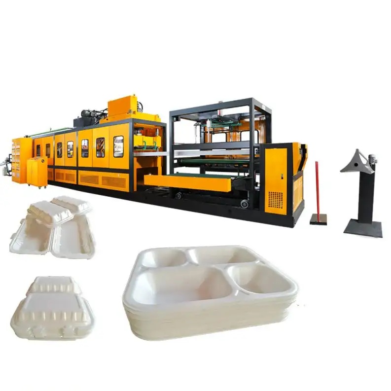 Disposable Foam Plastic Take Out Container Biodegradable Boxes PET Food Storage Containers Takeaway Packaging Making Machine