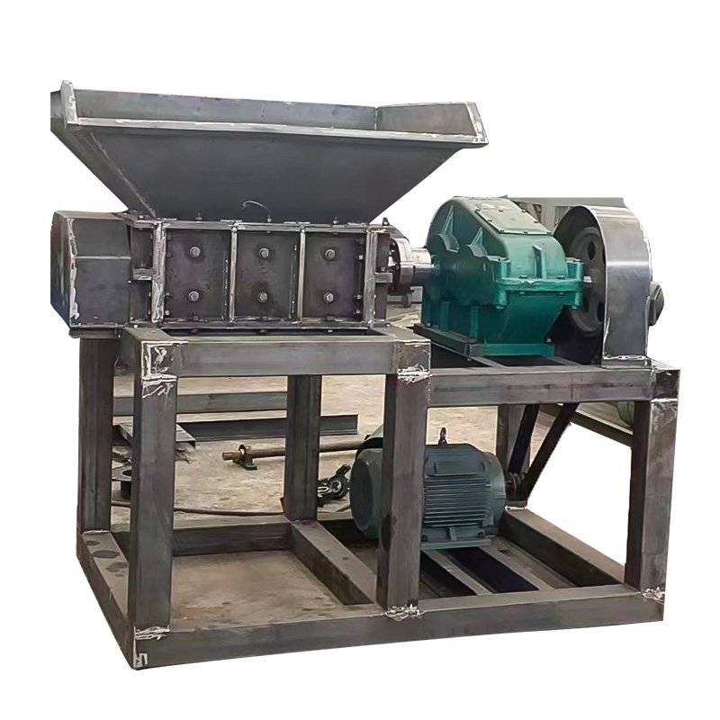 Waste Car Wheels Shredding Scrap Car Bumper Shredder Metal Scrap Recycling Machine