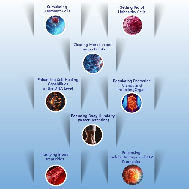 Terahertz Physiotherapy Device ChronicPain Management + Anti-Inflammation + Blood Circulation Tera Hertz Therapy Device