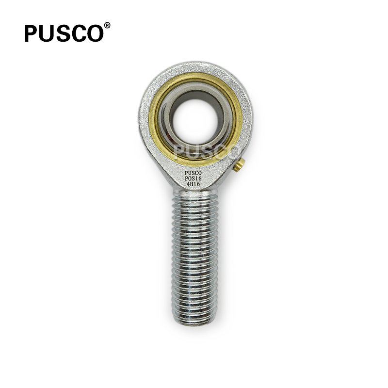 PUSCO Low Friction High Quality 16mm Rod End Bearing Right Hand Male Thread Bearing POS16 For Motor