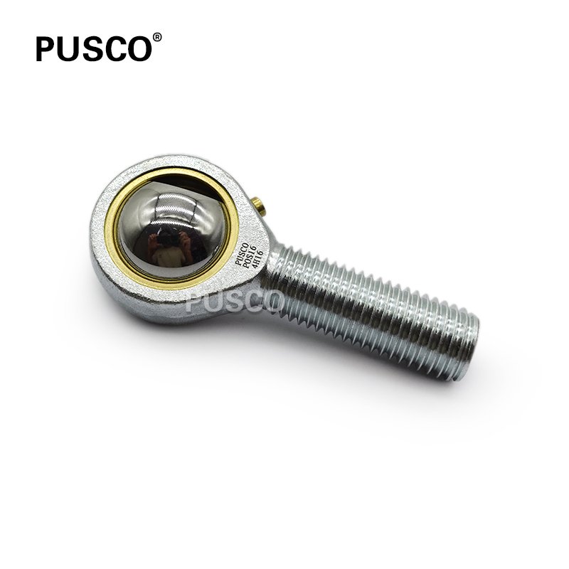 PUSCO Low Friction High Quality 16mm Rod End Bearing Right Hand Male Thread Bearing POS16 For Motor