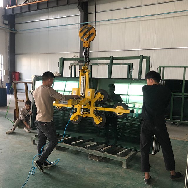 250kG Pneumatic High Speed Glass Vacuum Lifter Suction Cup for Insulating Glass Production Line