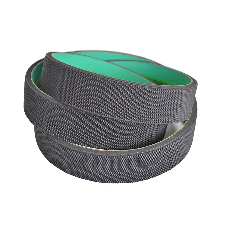 Labeling machine elastic cloth coating yellow-green nylon transmission flat sponge conveyor belt foaming sponge belt