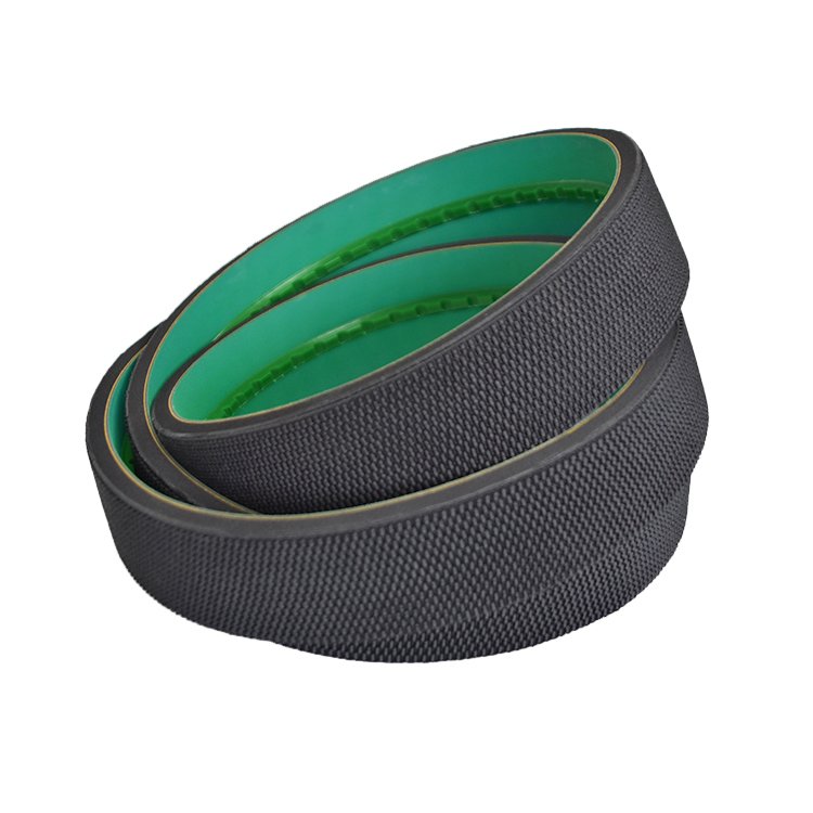 Labeling machine elastic cloth coating yellow-green nylon transmission flat sponge conveyor belt foaming sponge belt