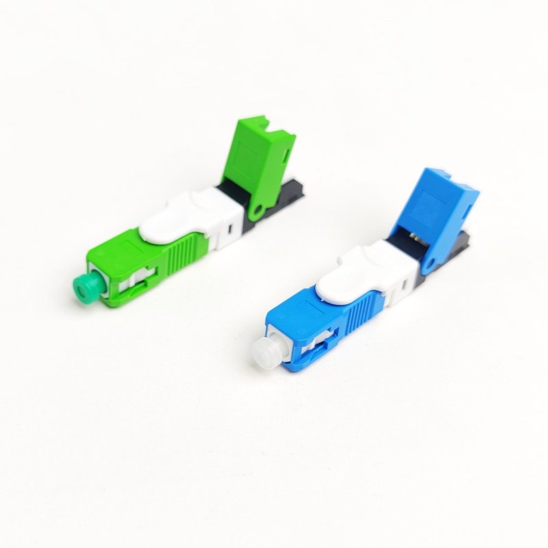 Fiber Optic Quick Connector FTTH SC APC UPC ESC 250 Product Category Connectors Fiber Optic Equipment