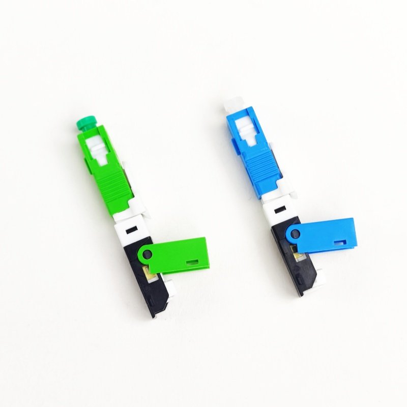 Fiber Optic Quick Connector FTTH SC APC UPC ESC 250 Product Category Connectors Fiber Optic Equipment