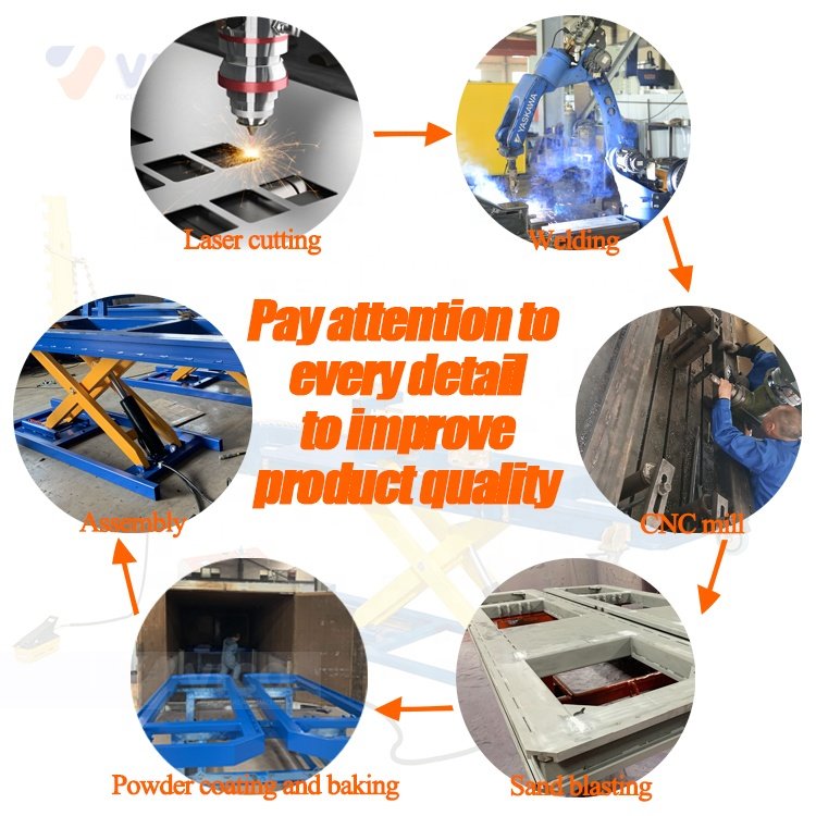 Vico Hot Sale Auto Body Frame Machine Chassis Liner Vehicle Lift Car Chassis Straightening Repair Bench #VF7100 Factory Outlet