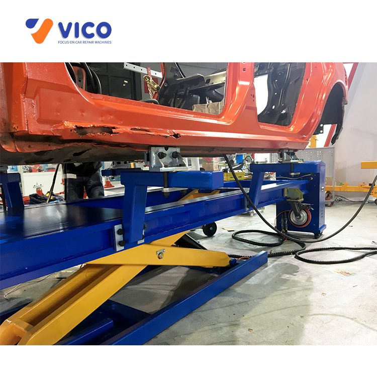 Vico Hot Sale Auto Body Frame Machine Chassis Liner Vehicle Lift Car Chassis Straightening Repair Bench #VF7100 Factory Outlet