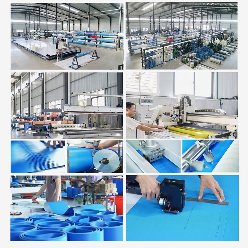 Glossy Sidewall High Density Hydrolysis Resistant Antibacterial Potato Snacks Conveyor Belt Food Conveyor And Process Belts