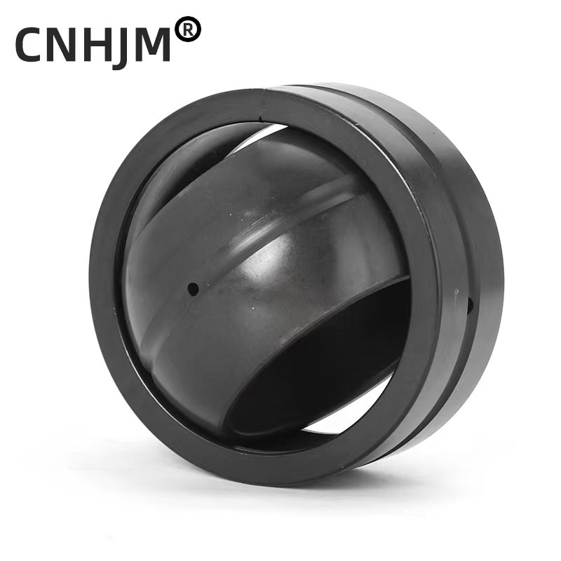 Radial spherical plain bearing with single seam outer ring
