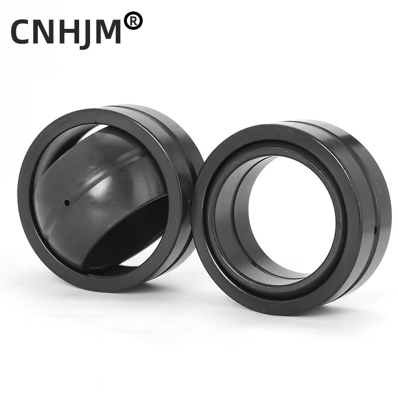 Radial spherical plain bearing with single seam outer ring