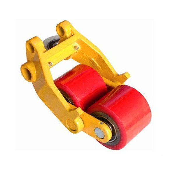 Factory Price 80x70,180x50,200x50mm High Load Capacity Wear-resistant Polyurethane PU Nylon Hand Pallet Truck Rubber Wheel