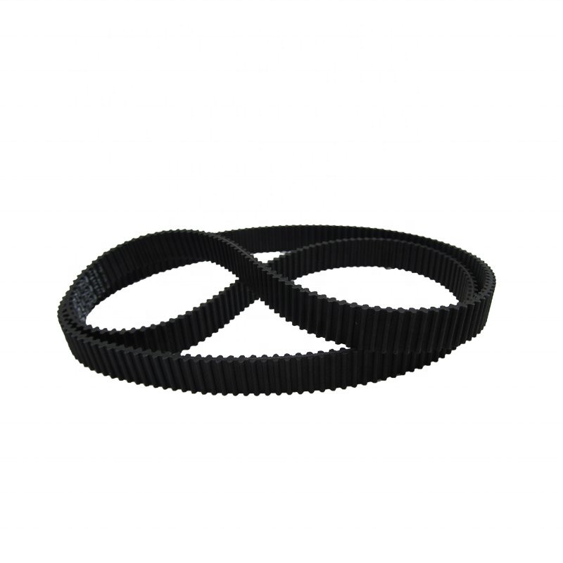 China Standard width rubber PU round material timing pulley belt