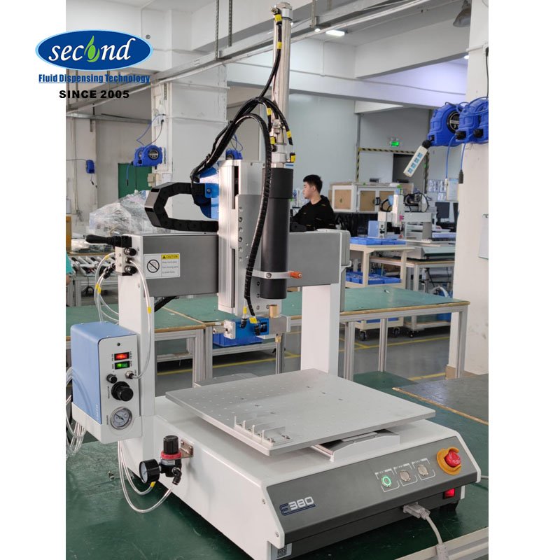 Hot Selling 3 Axis Desktop Automatic Glue Dispensing Machine for 300-330ml Package Silicon RTV Dispenser Robot