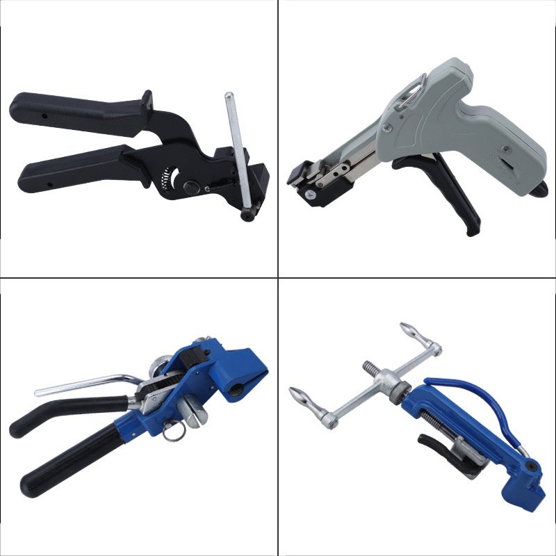 Screw-type Cable Tie Packing Stainless Steel Fastening Banding Strap Tool for Steel Straps
