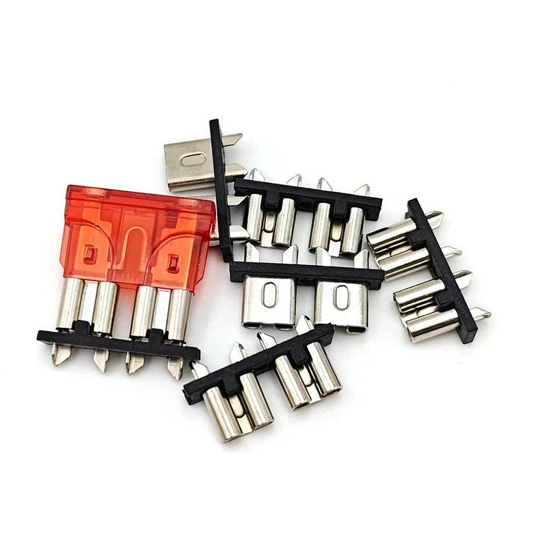 Car Fuse Holder Safety Clip Insertion Type Medium And Small Fuse Clips