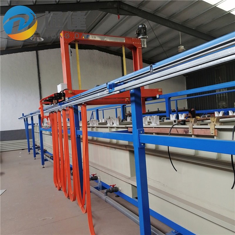 Copper Cathode Plate Production Line Barrel Plating Machine Chrome Plating Process