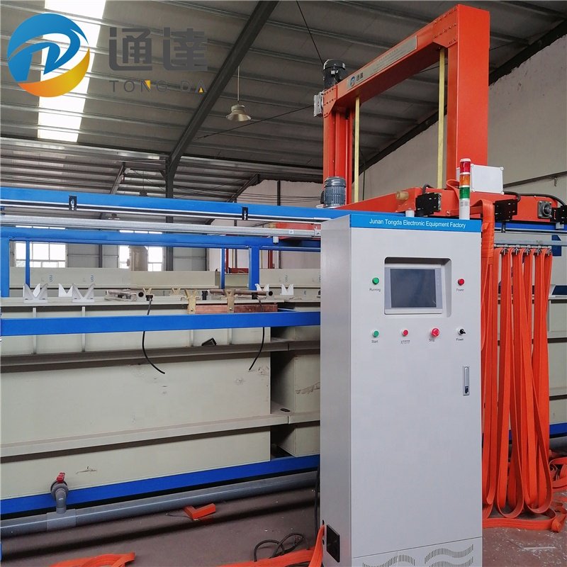 Copper Cathode Plate Production Line Barrel Plating Machine Chrome Plating Process