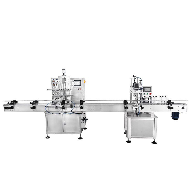 Small Scale Auto Canned Fruit Mango Juice Energy Drink Filling Bottling Making Machine Production Line