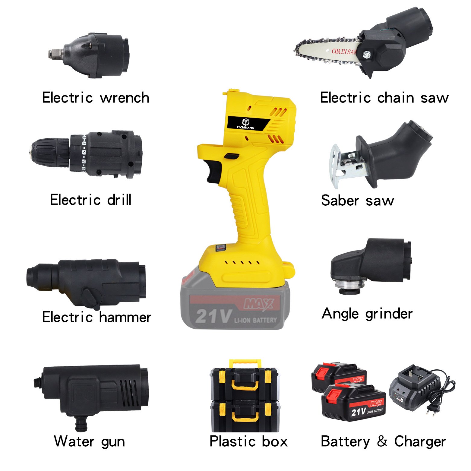 18v batteries herramientas general tool drill power cordless power tool kit