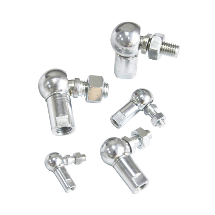 DIN71802 CS10M6 M6 stainless steel 304 angle ball joint rod end clip locking ball joint
