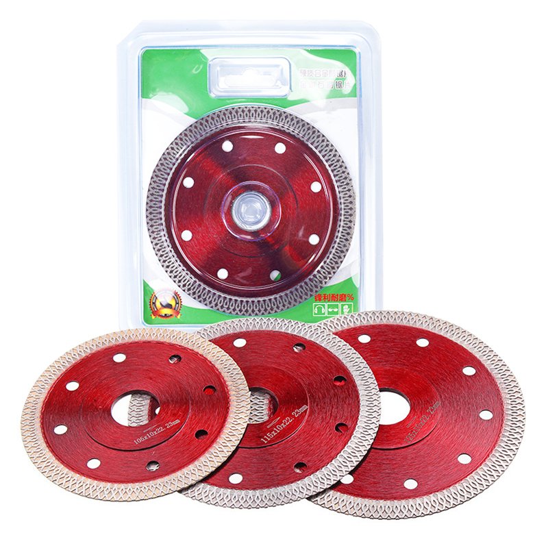 X-shaped blade 125mm granite tile marble cutting disc circular thin wet dry diamond saw blade for ceramic porcelain and stone