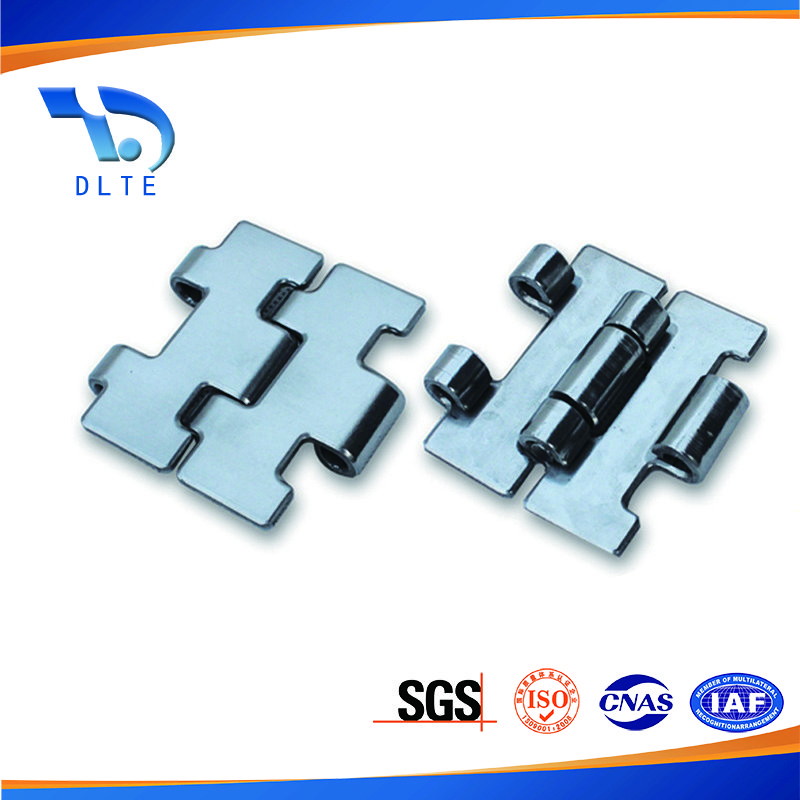 515 single hinge straight chain steel flat top chain China factory direct delivery stainless steel material